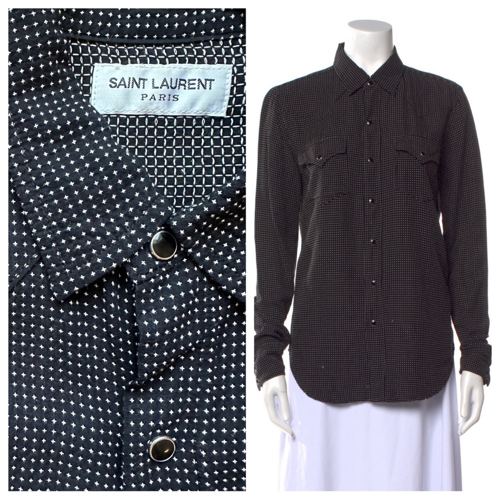 Saint Laurent Western Shirt M